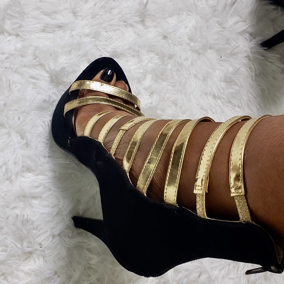 Ladies, high heel platforms - Picture 1 of 4